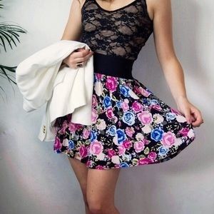 H&M Floral Skirt
